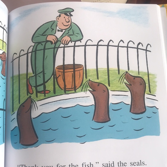 Book- Sammy the Seal by Sid Hoff- hardcover - Picture 7 of 9